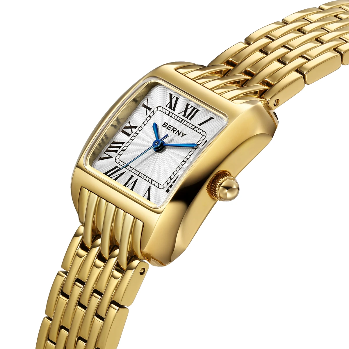 BERNY Square Gold Watch For Wo - Luxury Watch Cartier recension och pris